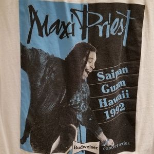 Vintage 1992 Maxi Priest Collector's TShirt